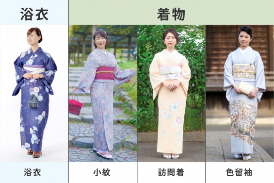 浴衣と着物の違いとは？その特徴を知って上手に着こなそう きものレンタリエのきもの豆知識