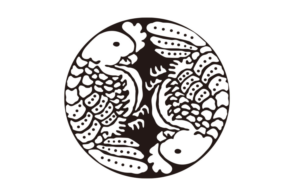 有職文様鵡柄