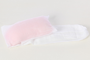 ガーゼにくるんだ帯枕