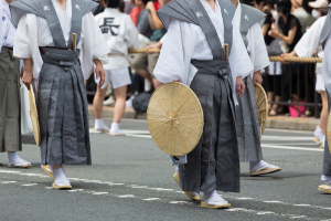 裃を着た男性