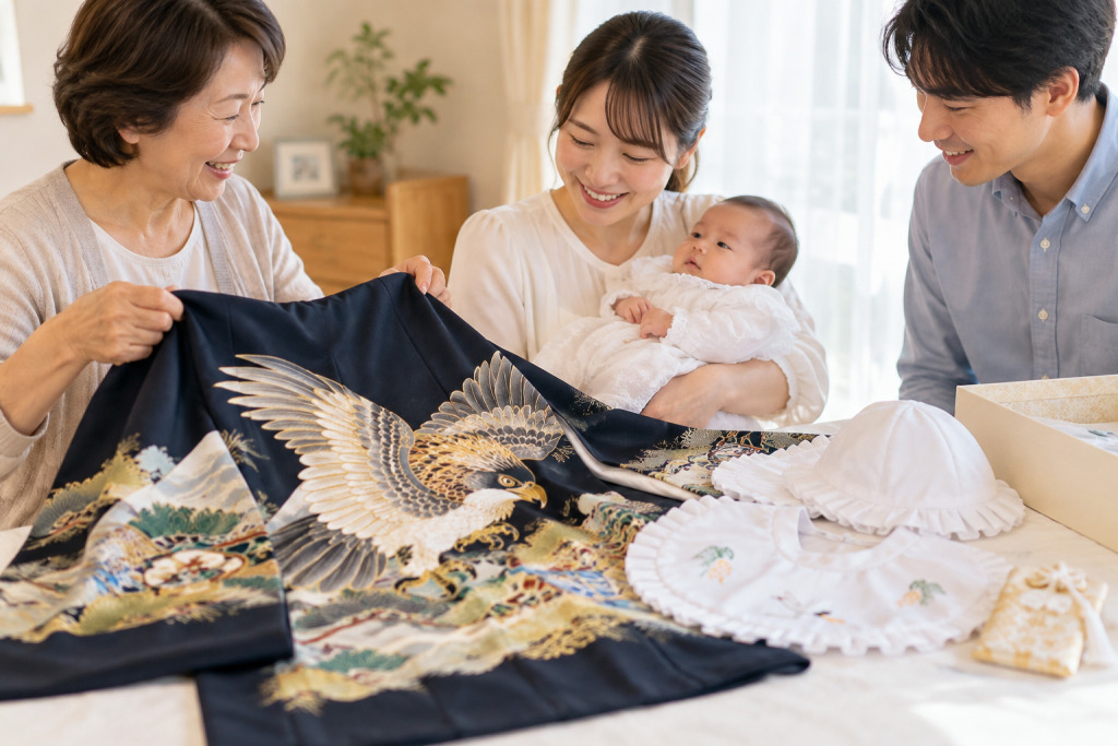産着の準備