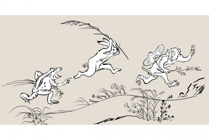 鳥獣戯画（ちょうじゅうぎが）とは？わかりやすく説明 | きもの