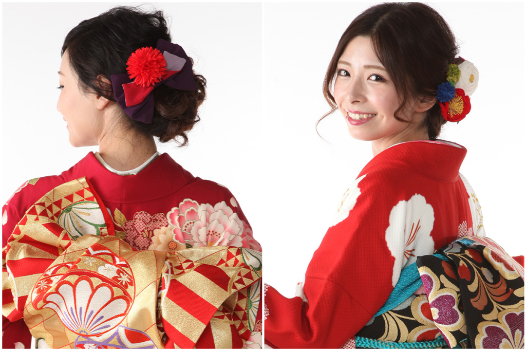 結婚式の振袖の髪型