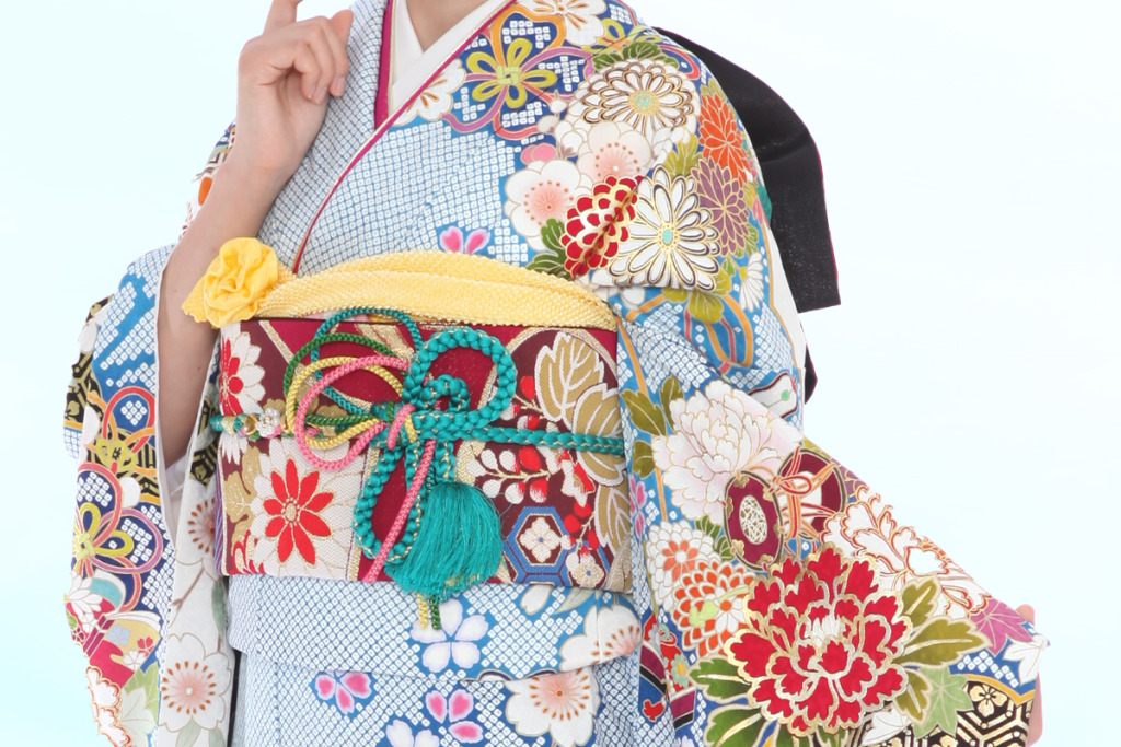 振袖｜aoi 葵衣126「疋田花くす玉」｜F0325 L