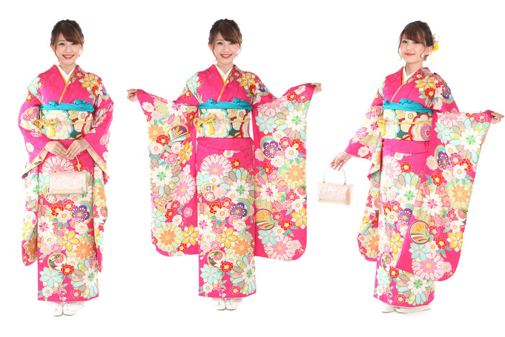 振袖｜躑躅色の桜華爛漫｜F0406｜M