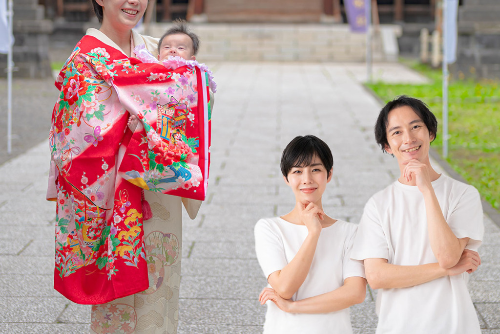 出産の内祝いはお宮参りの頃までに