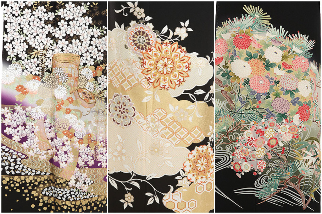 姉や妹（義姉・義妹）にふさわしい黒留袖の柄