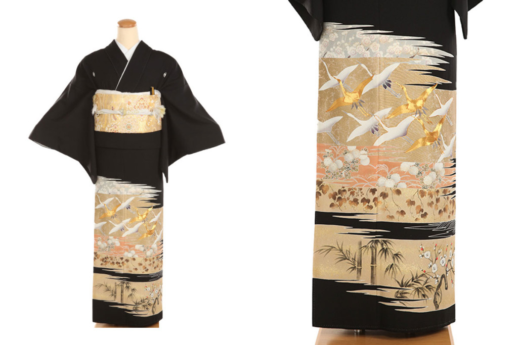 黒留袖｜関芳 飛鶴｜T0173｜M