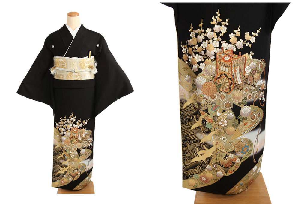 黒留袖｜桂由美 KOTOHOGI 水衣｜T0214｜L