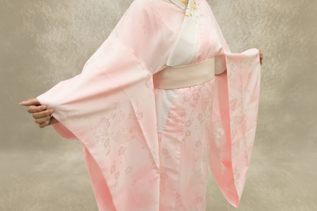 関西衿の長襦袢