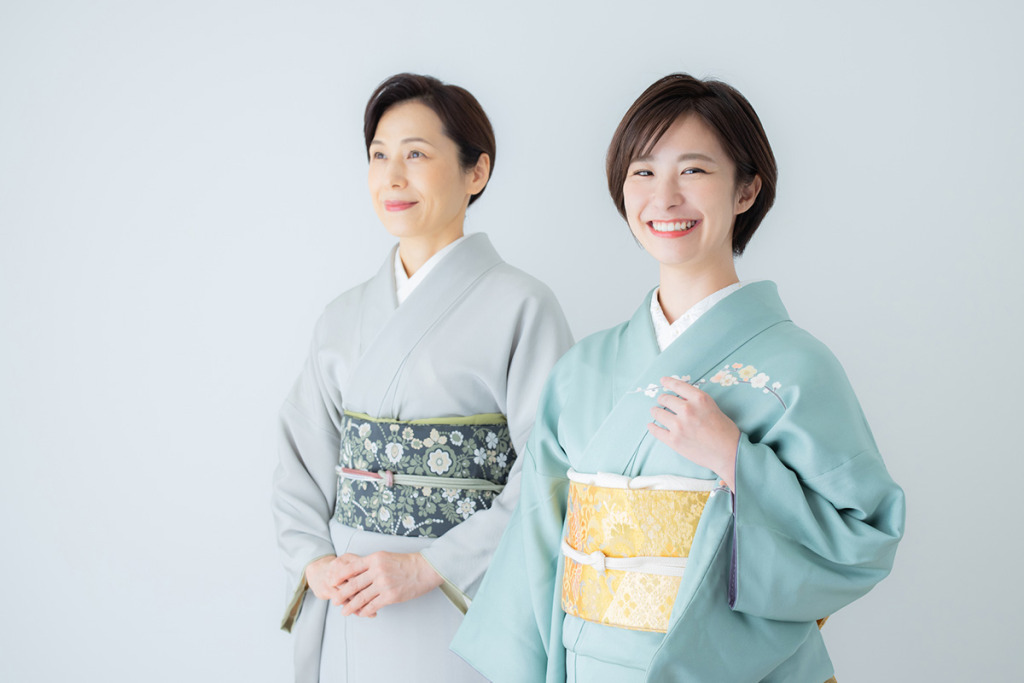 着物を着た女性