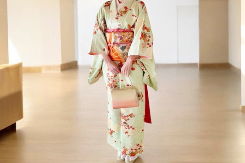 着物を着た女性