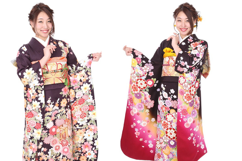 イエベ秋の振袖ヘアメイク