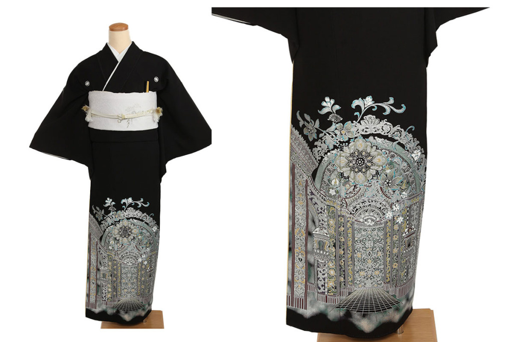 黒留袖｜桂由美 KOTOHOGI 銀華｜T0221｜M