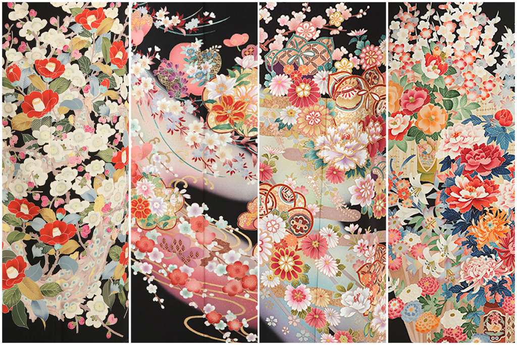 エレガントな黒留袖