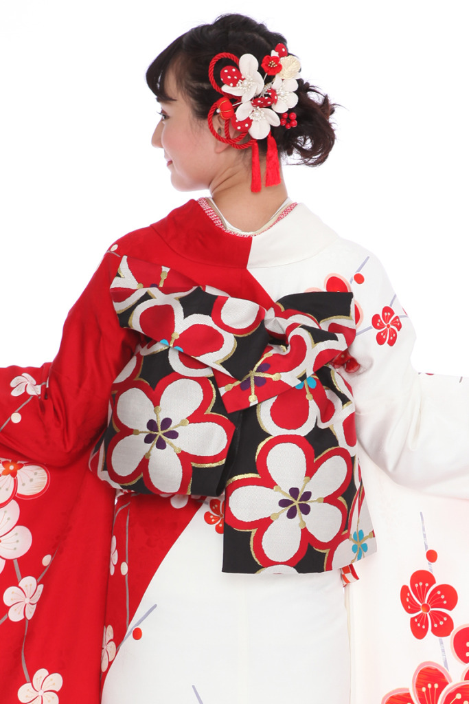 振袖｜葵衣-aoi- 永楽屋 004「紅白梅」｜F0326 L