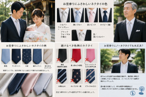 お宮参りネクタイ