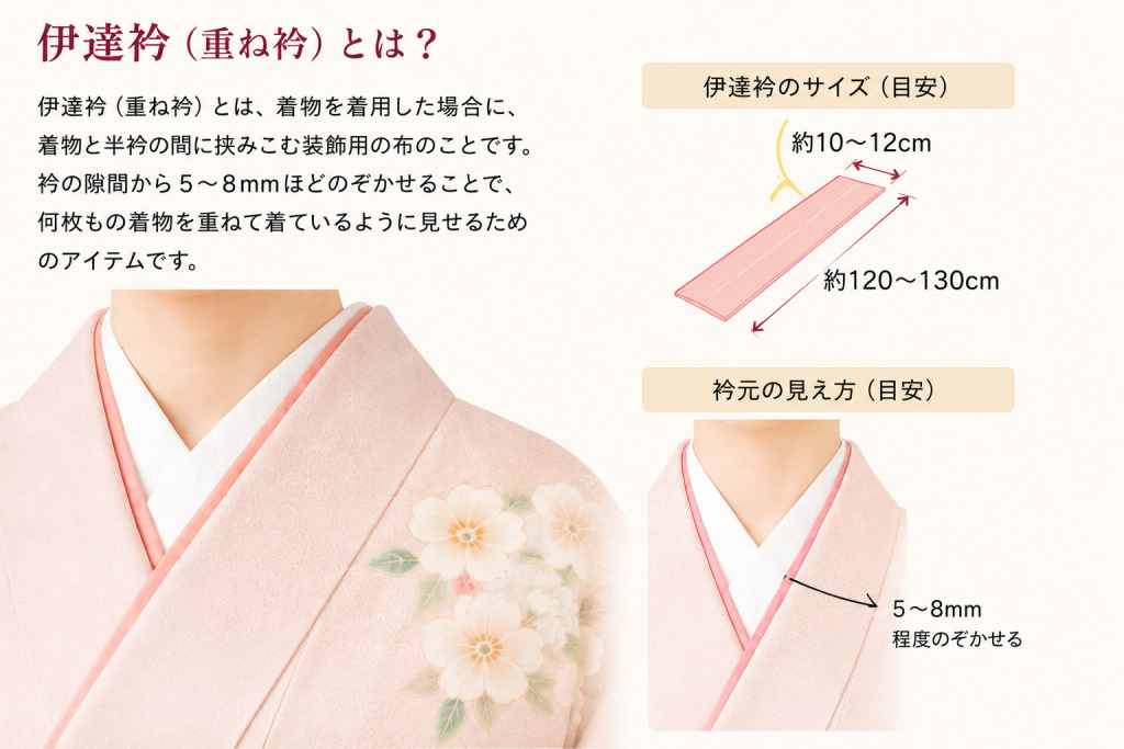 伊達衿(重ね衿)とは?