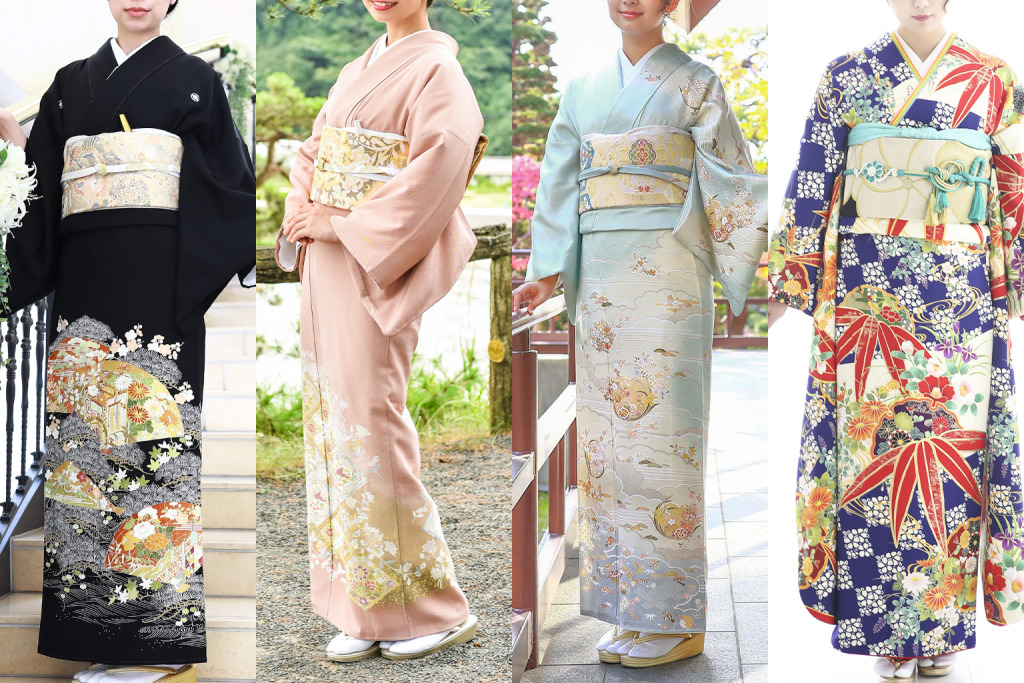 フォーマル着物を着た女性