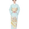色留袖レンタル｜水色に宝尽くし｜I0100｜L｜宅配着物レンタル・一式フルセット｜ 結