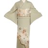 色留袖レンタル｜薄柳茶に打出の小槌 道長｜I0142｜L｜宅配着物レンタル・一式フルセ