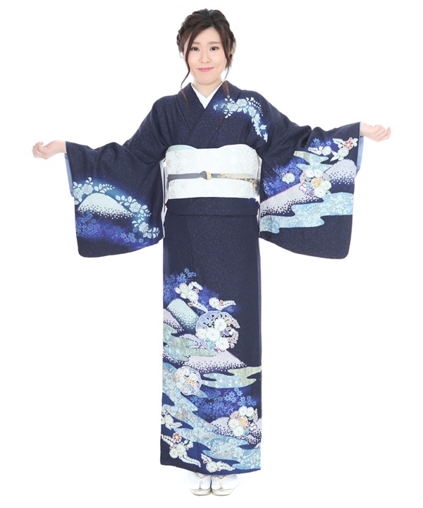 REA様 訪問着フルセット 辻が花柄 ゆったりめ 訪問着レンタル｜桂由美 淡い紫に辻が花｜H0352｜L｜宅配着物