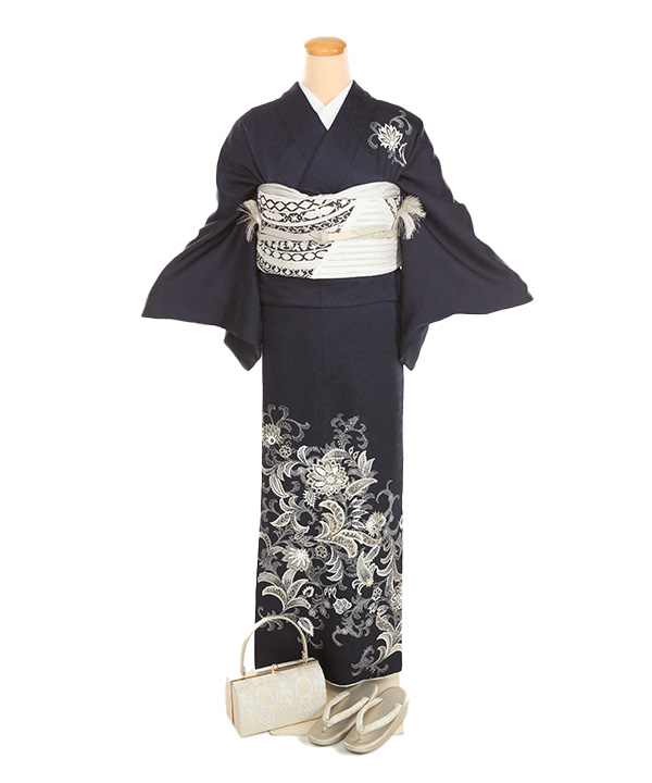 2点同梱、8-216、9-60 単衣 訪問着 着物 H5008_09.jpg