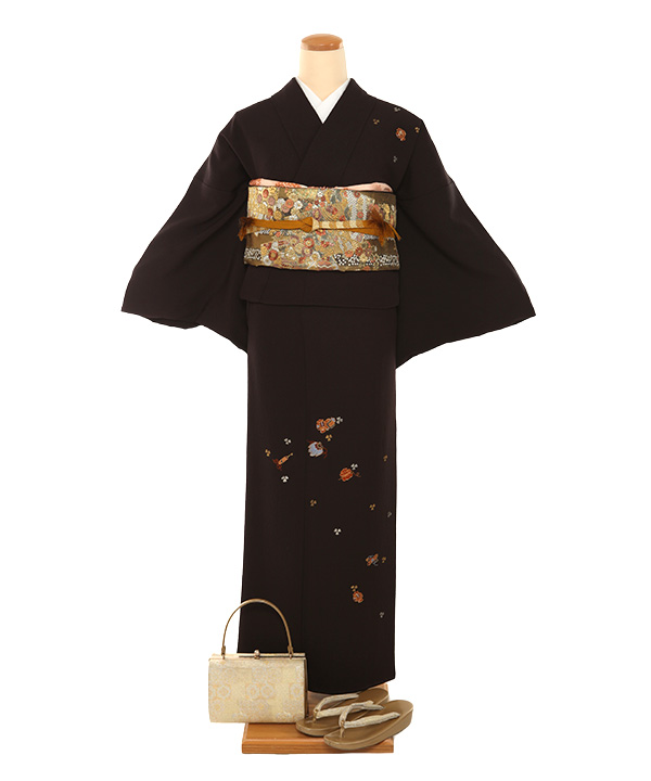 付下レンタル｜濃茶に宝尽くし