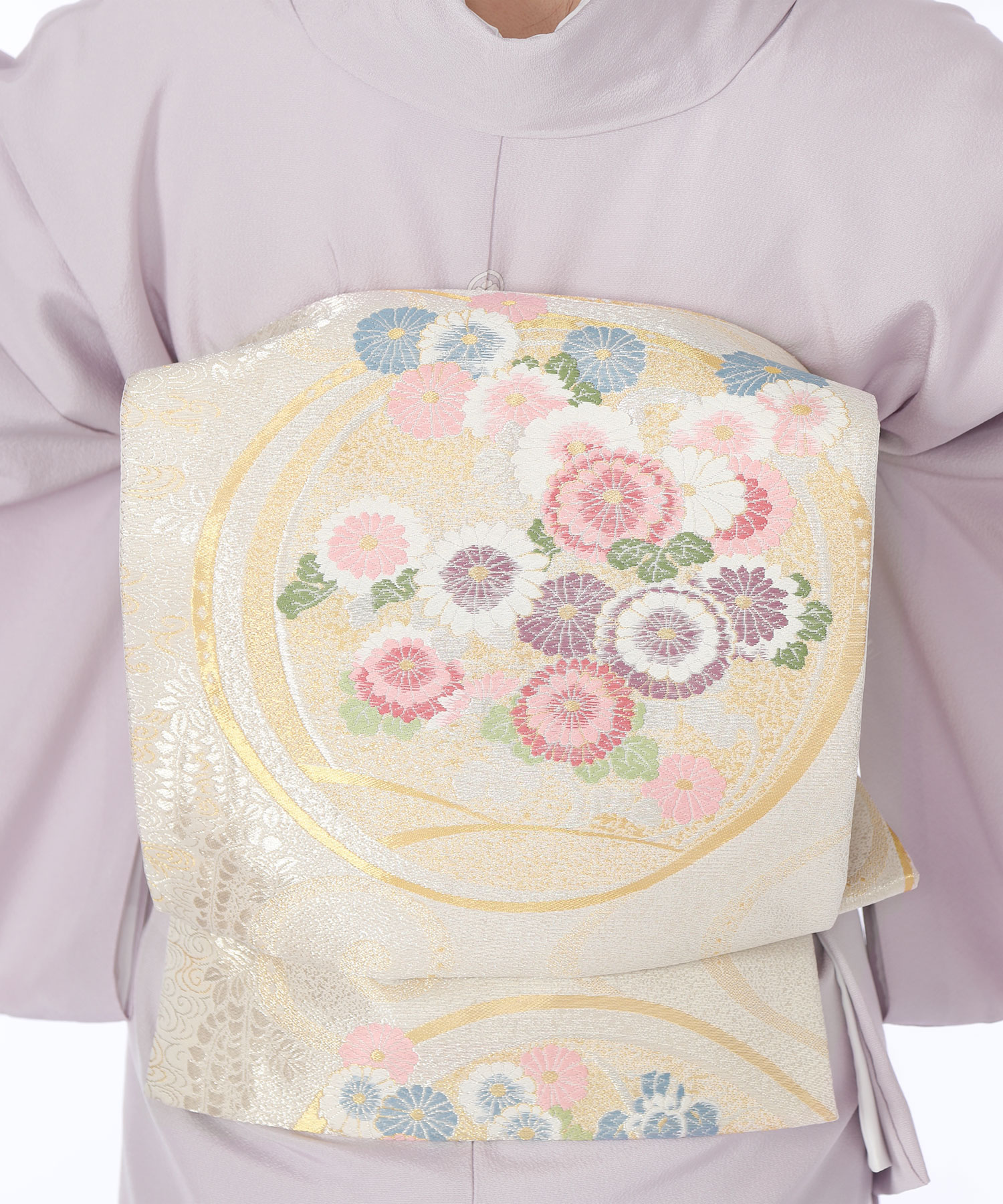 色留袖レンタル｜牡丹鼠に流水と色紙｜I0043｜M｜宅配着物レンタル