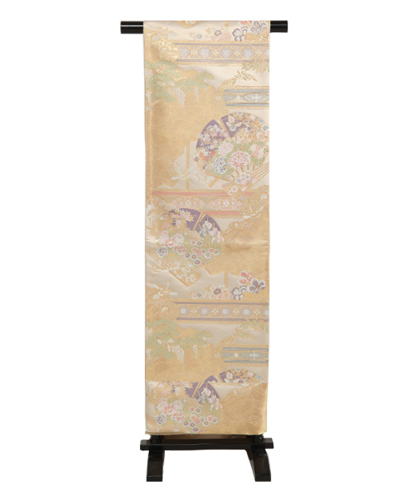 小物レンタル｜袋帯  扇子 金