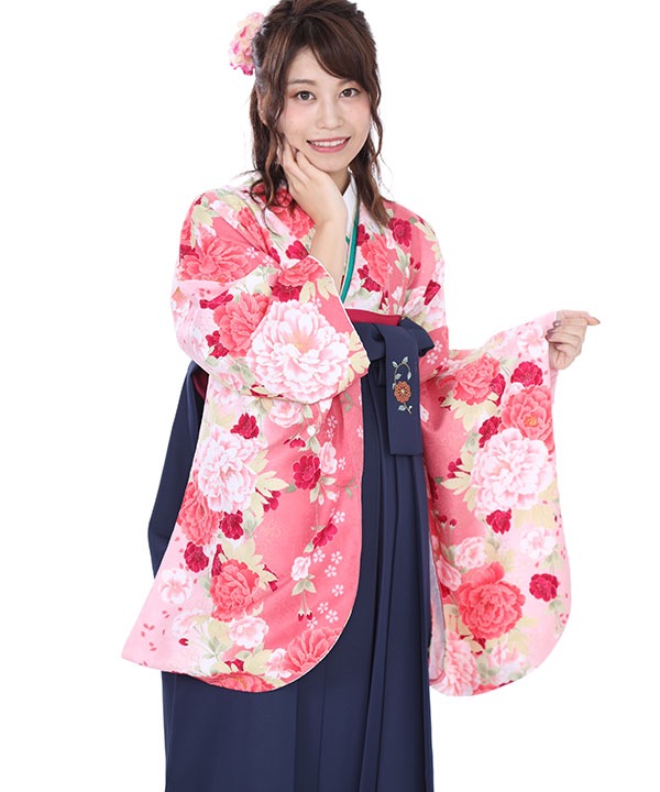 おしゃれなたっつけ袴❗️ピンク 女袴セット10 商品詳細 - 七五三、振袖、レンタル着物は神奈川