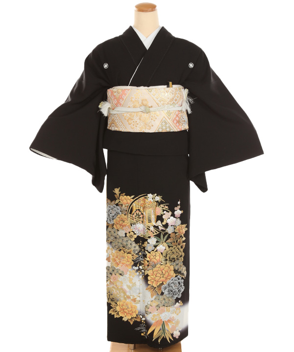黒留袖レンタル 桂由美 KOTOHOGI 平安　ゆったりサイズ